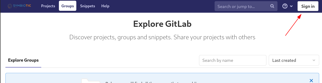 Gitlab Login